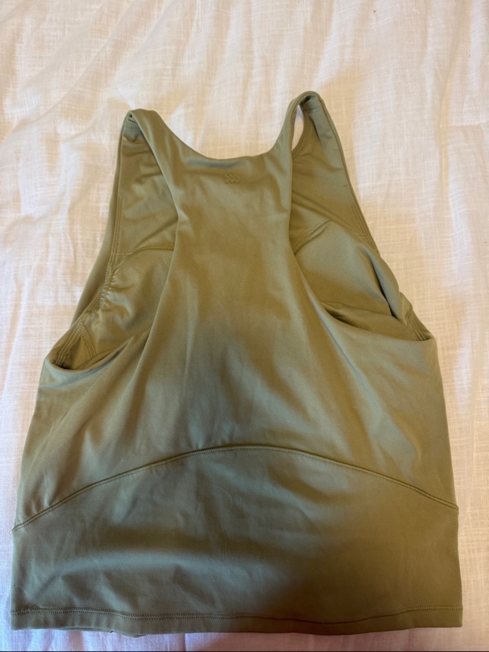 Target Olive Green Racerback Tank Top - Picture 2 of 2